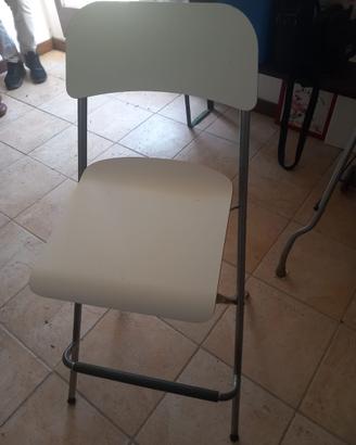 Sgabello ikea bianco