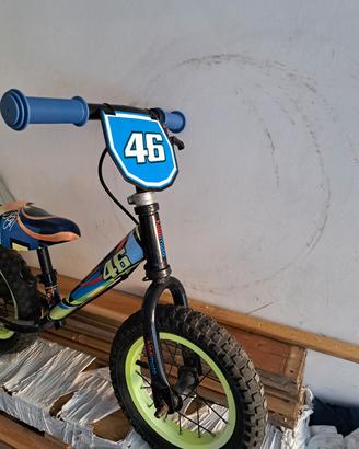 bici kiddimoto valentino rossi