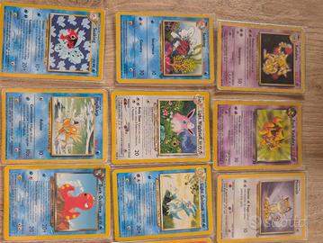 lotto 253 carte Pokemon Wotc/ex/neo 99-02