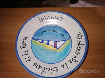 Piatto buon ricordo La siciliana