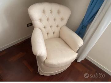 Poltrona bergere panna