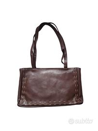 Borsa Marrone a Spalla Vintage Originale Anni 90