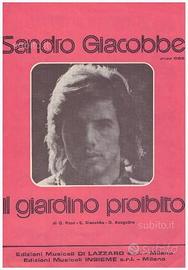 Spartito di Sandro Giacobbe - Il giardino proibito