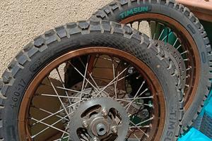 Coppia ruote Scrambler 125 2020 R18/R17