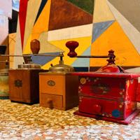 3 Macina caffe antichi funzionanti