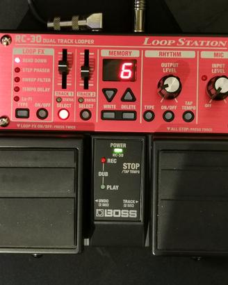 Loop Station Dual Track BOSS RC-30