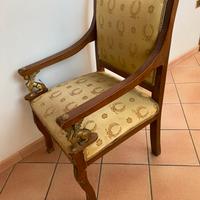 Poltrona stile antico sedia