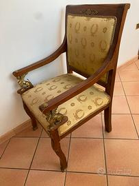 Poltrona stile antico sedia