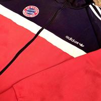 Giacca tuta Adidas FC Bayern, anni 90, tg. XL