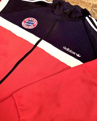Giacca tuta Adidas FC Bayern, anni 90, tg. XL