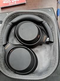 Sony cuffie wh  1000xm4  perfette con custodia 