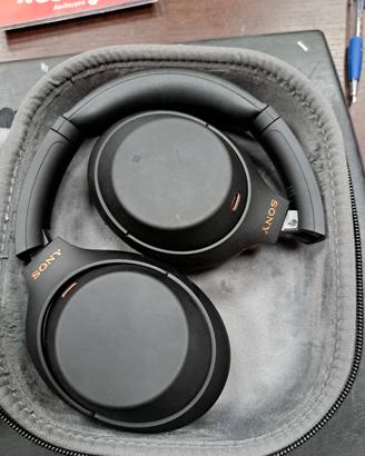 Sony cuffie wh  1000xm4  perfette con custodia 