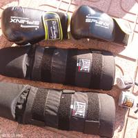 Set boxe completo LEONE 1947 + guantoni SPHINX