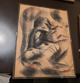 Opera a carboncino – Ammannato, anni ’60