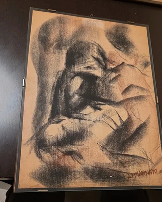 Opera a carboncino – Ammannato, anni ’60
