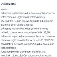 Finestre e persiane