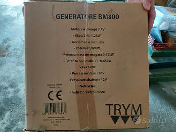 generatore nuovo ancora imballato