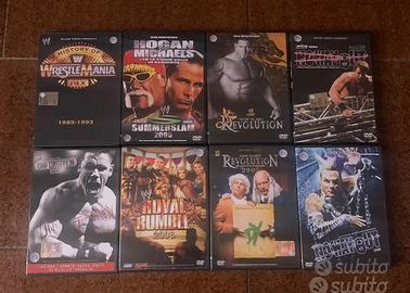 LOTTO DVD WWE ORIGINALI - Pezzi da Collezione