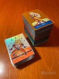 Lotto 250 lamincards Dragon Ball Holo Edibas