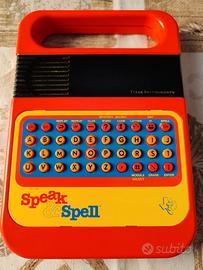 Speak and Spell Texas instruments 1979 1a versione