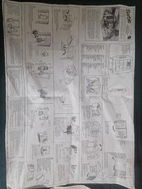 barbie Istruzioni casa valigetta vintage 