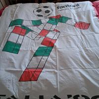 lenzuolo/cartellone Italia 90 vintage