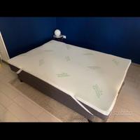 Topper 130x190 h 5 cm con sacco per sottovuoto