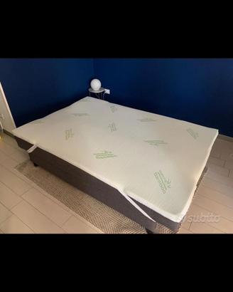 Topper 130x190 h 5 cm con sacco per sottovuoto