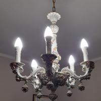 lampadario tipo capodimonte