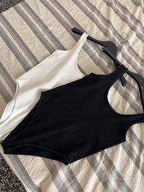 Body colore bianco e nero