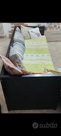 Divano Letto in legno