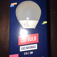 Lampadina e14 led