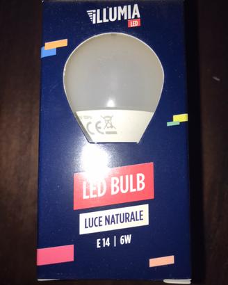 Lampadina e14 led