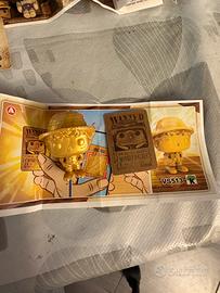 LUFFY GOLD funko pop kinder