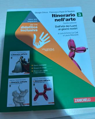 Libro itinerario nell’arte 3 edizione verse