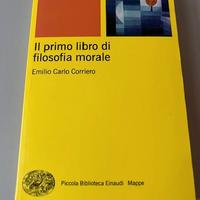Libro Corriero Filosofia morale Nuovo