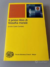 Libro Corriero Filosofia morale Nuovo