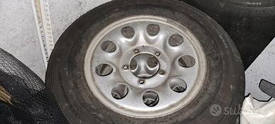 N°4 cerchi 15 pollici Suzuki SJ, Santana, samurai