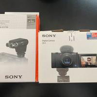 Sony Videocamera e Microfono