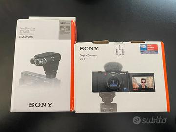 Sony Videocamera e Microfono