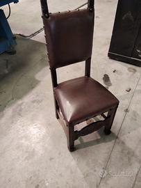 Sedia d’epoca in stile Rinascimento