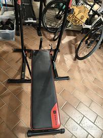 Panca compresa di cavalletti