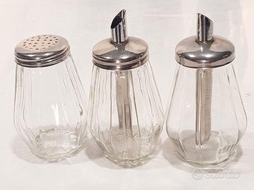 Dispenser Dosatori di zucchero e altro Vintage 3pz