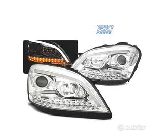FARI MERCEDES W164 05-07 LUCE DIURNA A LED DINAMIC