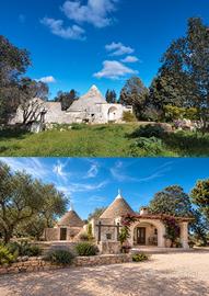 Tenuta con Trulli e lamia, 3 lotti indipendenti