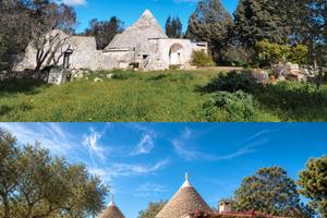 Tenuta con Trulli e lamia, 3 lotti indipendenti