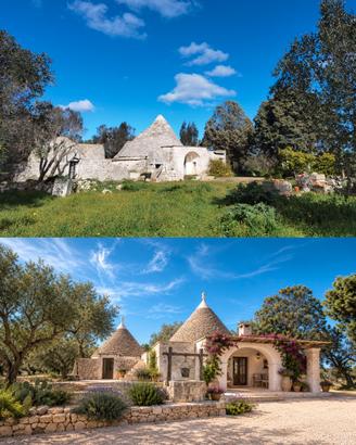 Tenuta con Trulli e lamia, 3 lotti indipendenti