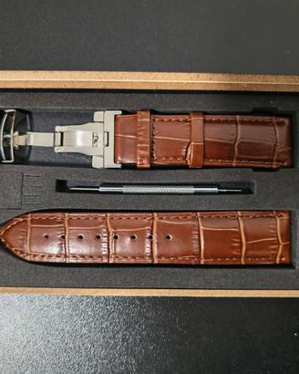 Cinturino orologio 22mm Pelle con Sgancio