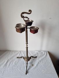popoliera posacenere da terra vintage completo