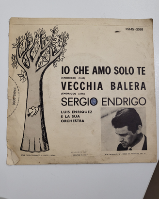 Sergio Endrigo RCA Victor io che amo solo te
